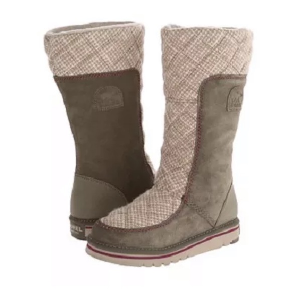 Sorel Shoes - NWOT SOREL Tall The Campus Peatmoss Boots size 7.5